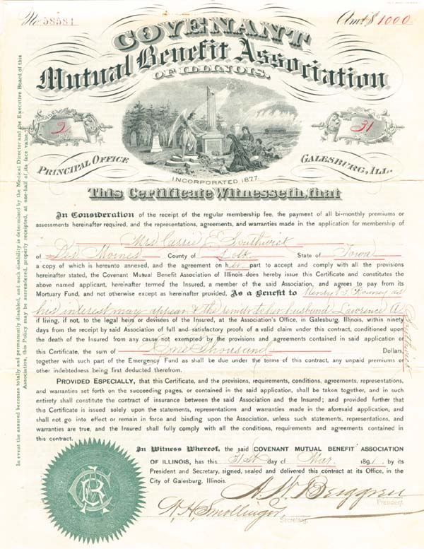 Covenant Mutual Benefit Association of Illinois