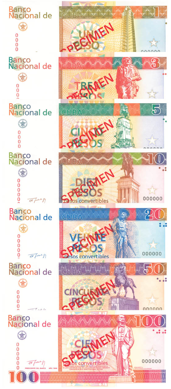 Cuba - Set of 7