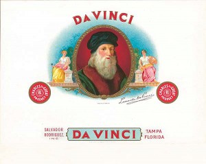 Cigar Box Labels - Davinci