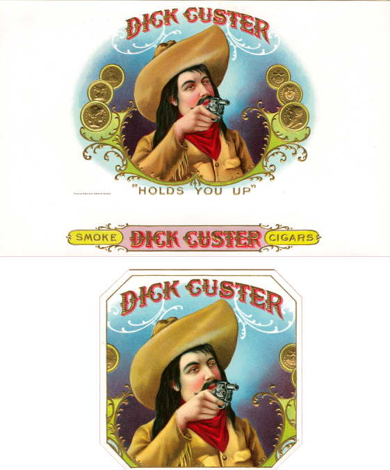 Cigar Box Labels - Dick Custer