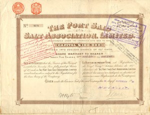 Port Said Salt Association, Limited