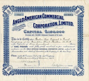 Anglo-American Commercial Corporation, Limited