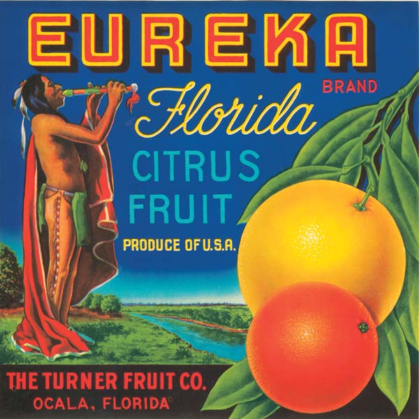 Fruit Crate Label - Eureka