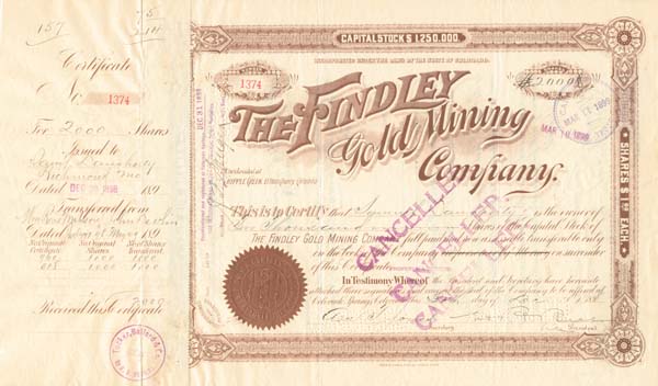 Findley Gold Mining Co.