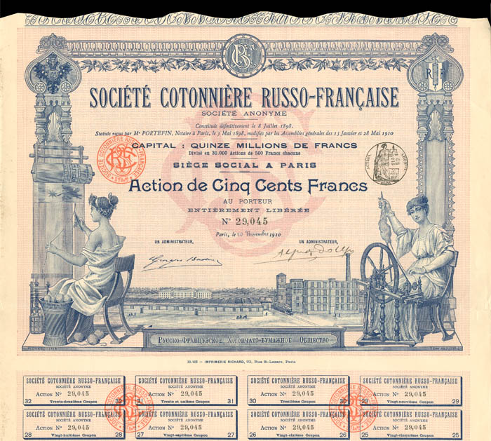 Societe Cotonniere Russo-Francaise