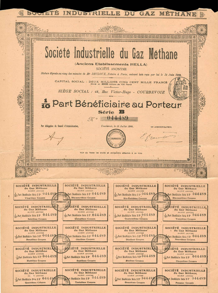 Societe Industrielle du Gaz Methane