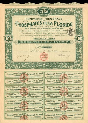 Compagnie Generale Des Phosphates De La Floride