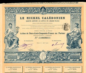 Le Nickel Caledonien