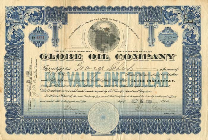 Globe Oil Co.