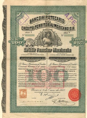 "Queen Elizabeth" Banco Hipotecario De Credito Territorial Mexicano, S.A.