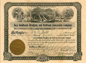 Inca Goldlands Dredging and Railroad Concession Co.