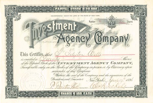 Investment Agency Co.