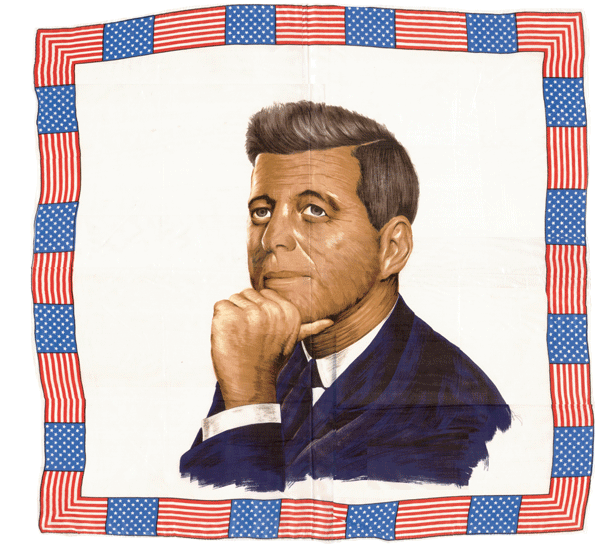 John F. Kennedy Silk Scarf