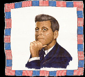 John F. Kennedy Silk Scarf