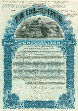 Lake Superior Corporation - Bond
