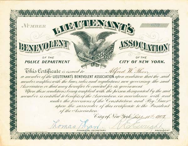 Lieutenant's Benevolent Association of the Police Department of the City of New York