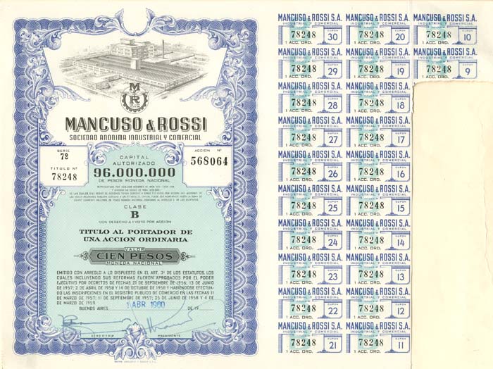 Mancuso and Rossi Sociedad Anonima Industrial Y Comercial