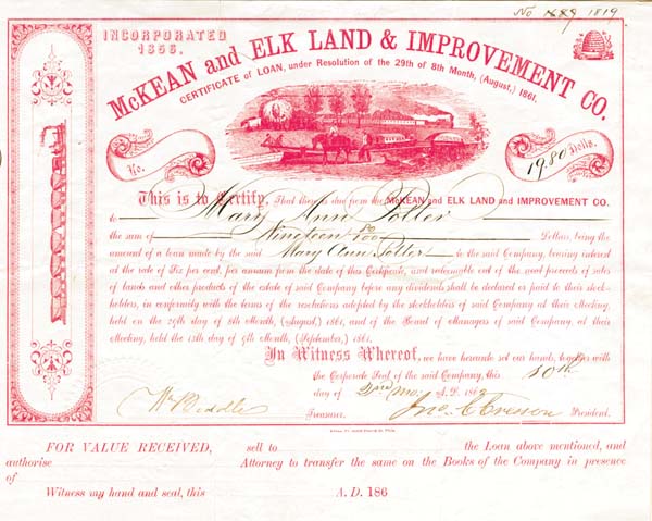 McKean and Elk Land and Improvement Co.