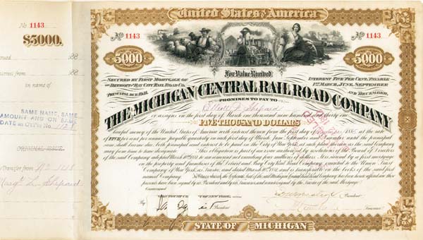 Elliott F. Shepard - Michigan Central Railroad