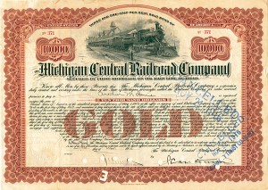 Michigan Central Railroad Company - Bond