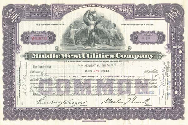 Middle West Utilities Company