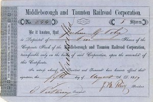 Middleborough and Taunton Railroad