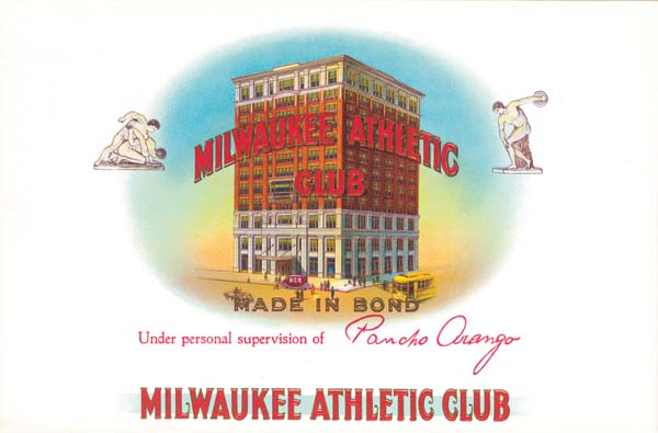 Milwaukee Athletic Club - Cigar Box Labels