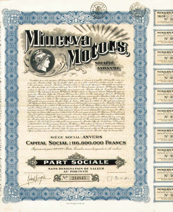 Minerva Motors - Bond