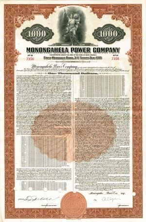 Monongahela Power Co. - $1,000 Bond