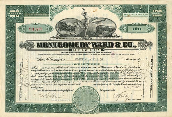 Montgomery Ward and Co., Incorporated