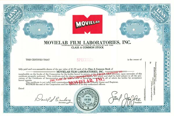 Movielab Film Laboratories