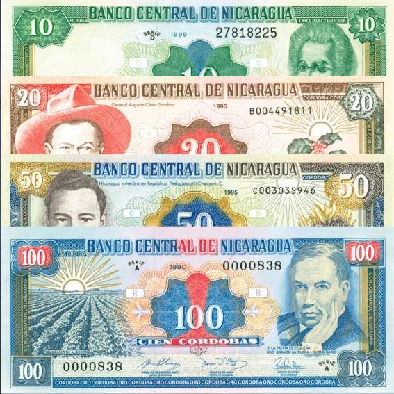 Nicaragua Set of 4