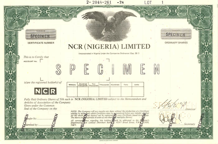 NCR (Nigeria) Limited