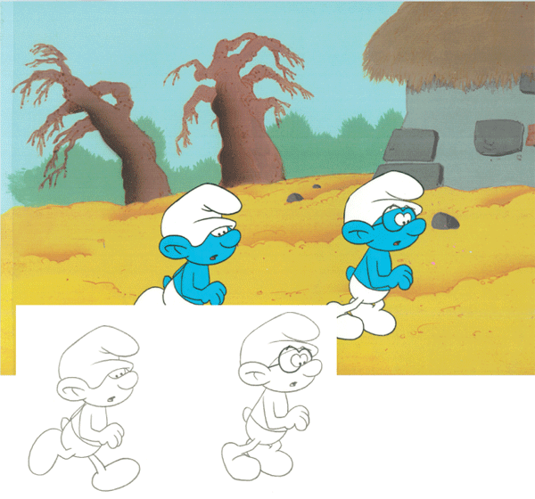 Normal Smurf and Brainy