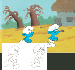Normal Smurf and Brainy