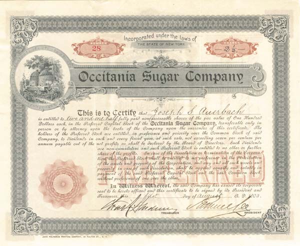 Occitania Sugar Co.