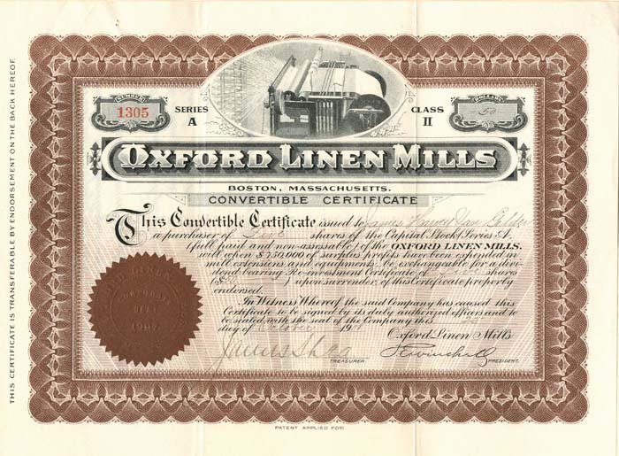 Oxford Linen Mills