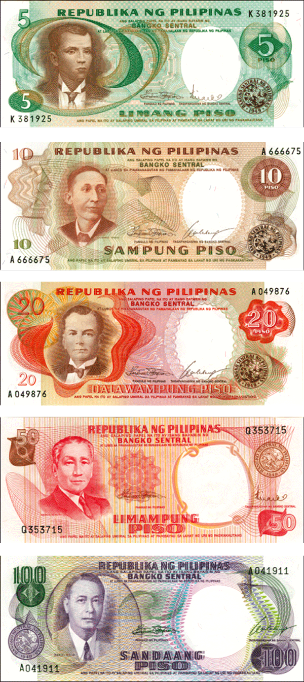 Collectible Philippines Paper Money Collection