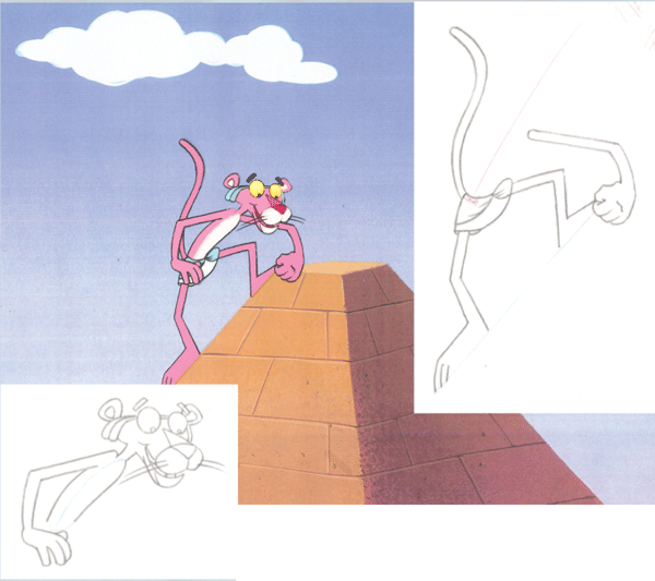 Pink Panther Climbing Pyramid