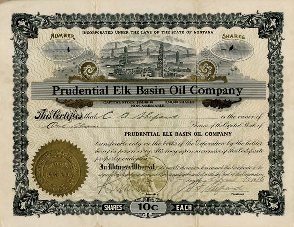 Prudential Elk Basin Oil Co.