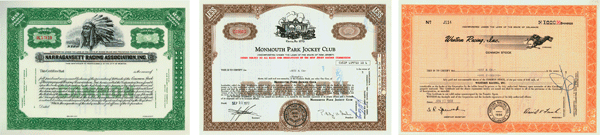 Horse & Dog Racing Stocks