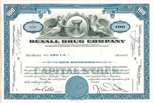 Rexall Drug Co. - Stock Certificate