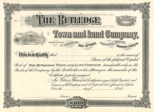 Rutledge Town and Land Co.