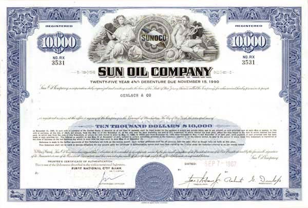 Sun Oil Co. - Bond