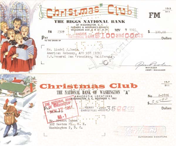 Christmas Clubs