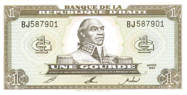 Haiti - Pick-259a - Group of 10 notes - Foreign Paper Money