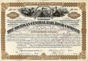 Michigan Central Railroad Co. - Bond