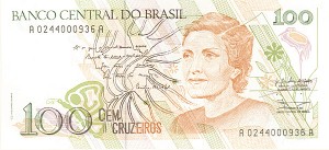 Brazil - P-228 - Group of 10 notes - Foreign Paper Money