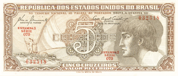 Brazil - P-166b - Foreign Paper Money