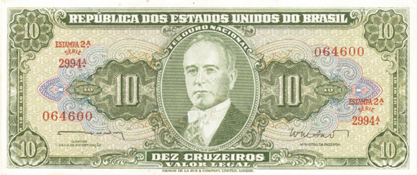 Brazil - P-177a - Foreign Paper Money